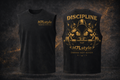 Мъжки потник DISCIPLINE IS THE DIFFERENCE